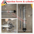 cnc machined plastic parts demag injection screw barrel